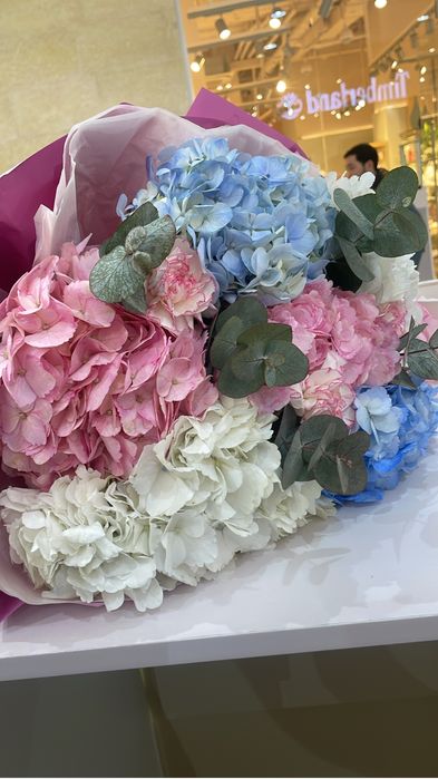 Букет гортензий