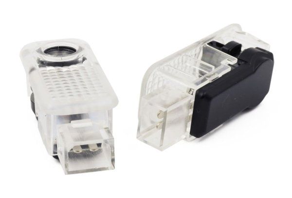 Плафон №26-V4 LED лампа за врати на кола с протектор лого за VW PASSAT