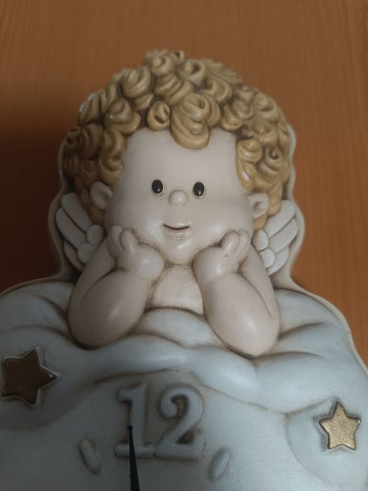 Ceas ceramica Egan. Ceas perete îngeraș.