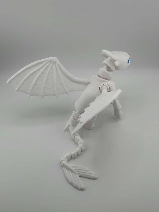 3d модели от филма How to Train Your Dragon Toothless и Lightfury
