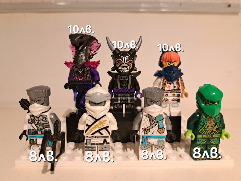 Lego ninjago Фигурки