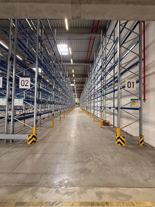 Rafturi metalice depozitare paleti
