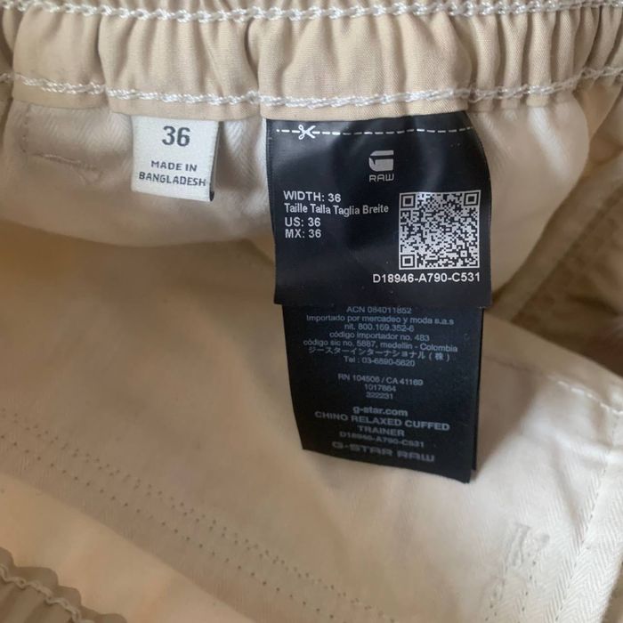 G Star Raw Chino Pants - W36