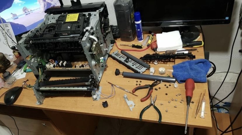 ремонт принтеров, ноут