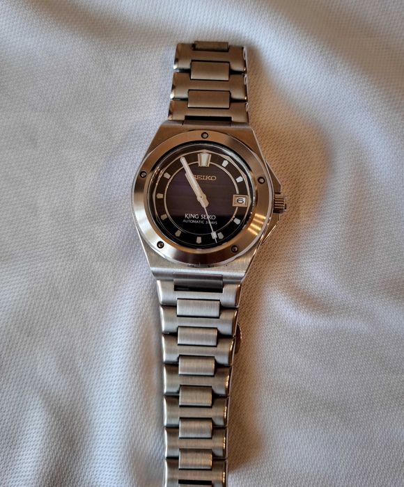 Продавам Seiko -  King Seiko лилав