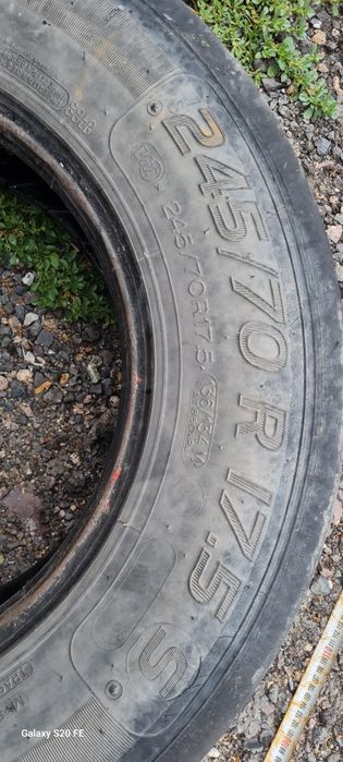 Резина б/у 245/70r17.5