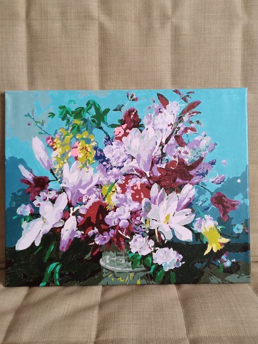 Готовые картины (рисование по номерам).