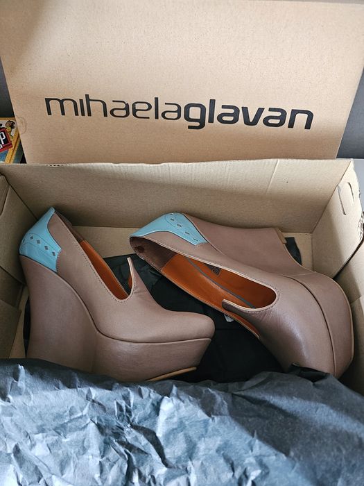 Pantofi piele naturala Mihaela Glavan 36