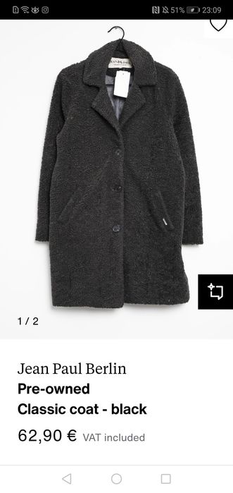 Палто Teddy Bear L, Отлично състояние!