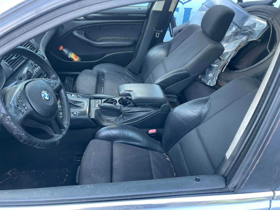 bmw 330d e46  facelift кожа на части бмв  е46 рекаро 330д  автомат