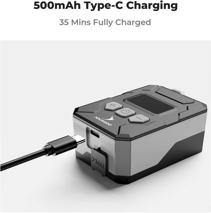 YOUNGDO 150PSI мини помпа за велосипед, мотор с дигитален манометър