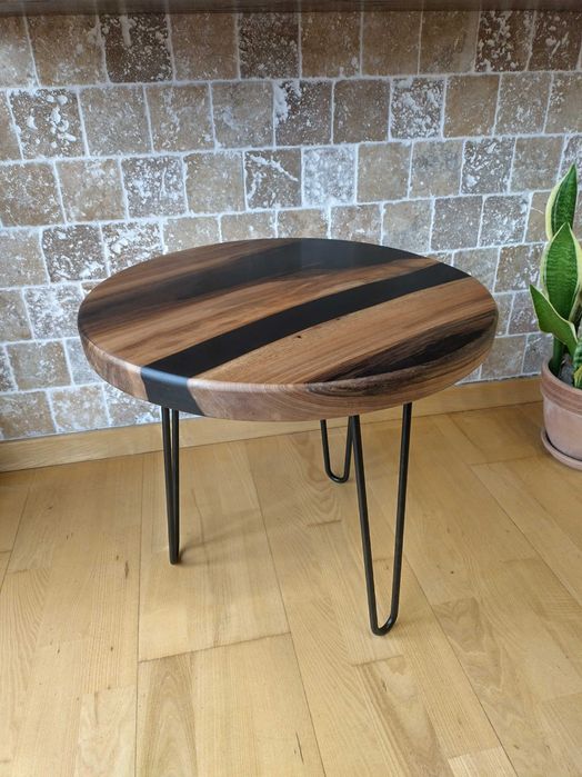 Măsuță cafea lemn de nuc