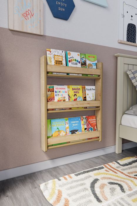 Етажерка за книги Монтесори