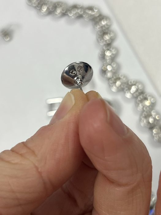 Colier swarovski+ cercei( cadou)