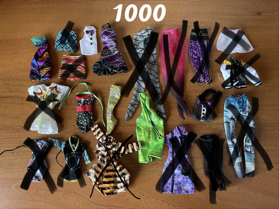 Одежда и обувь для кукол монстер хай monster high