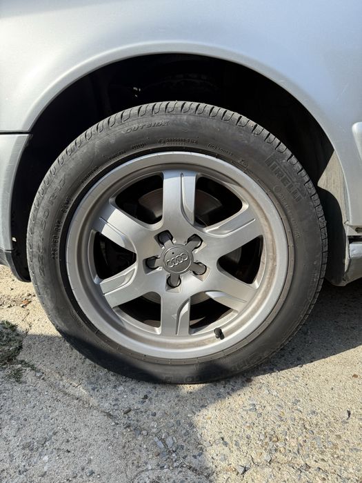 Джанти 17 5х112 ет28 от ауди с гуми 225/50/17