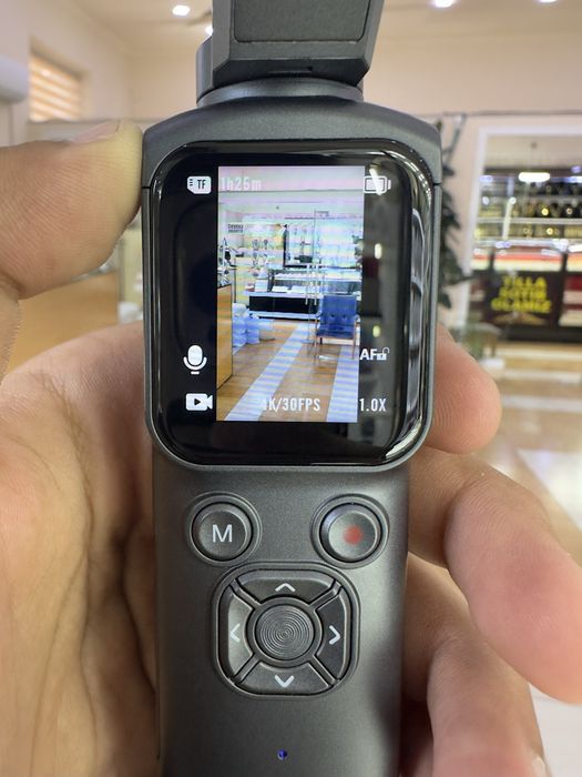 Pocket camera 4k 30 fps