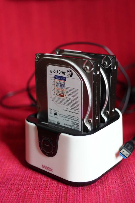 Док станция для HDD+3HDD
