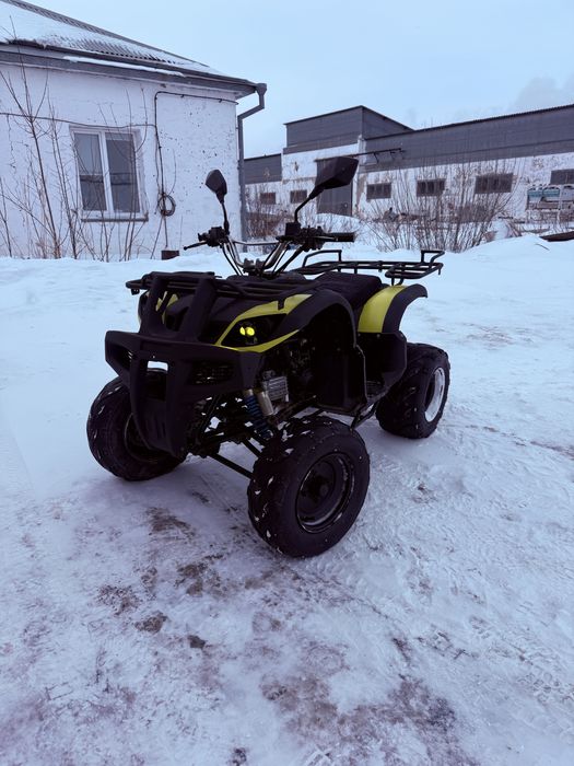 Квадрик на полном боевом ходу