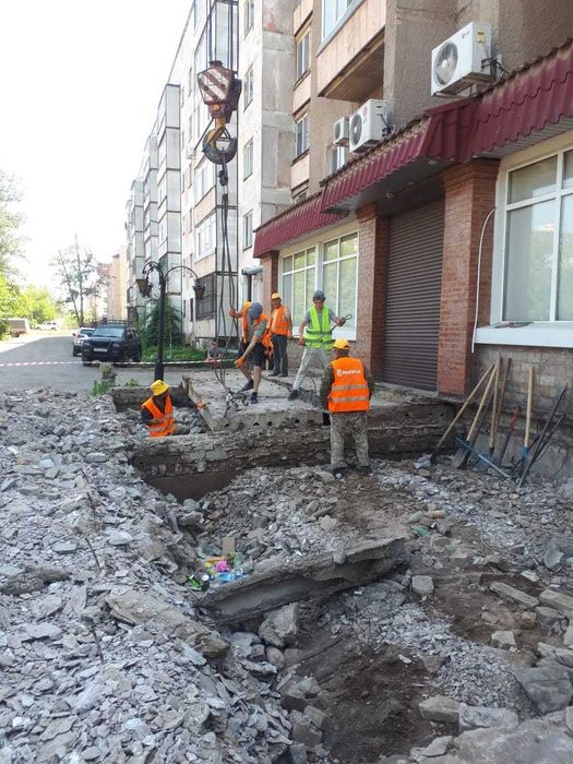 Демонтаж в городе Астана