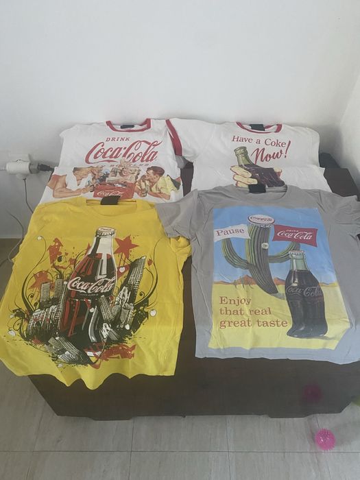 Колекционерски тениски оригинални на Coca Cola M/L