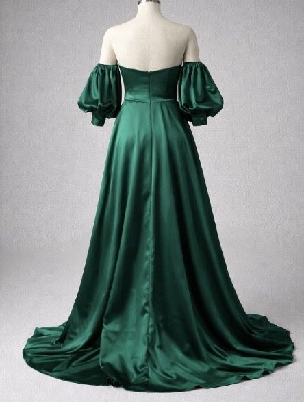 Rochie de seara verde smarald