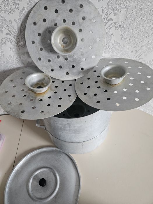 Мантоварка с 4 листами