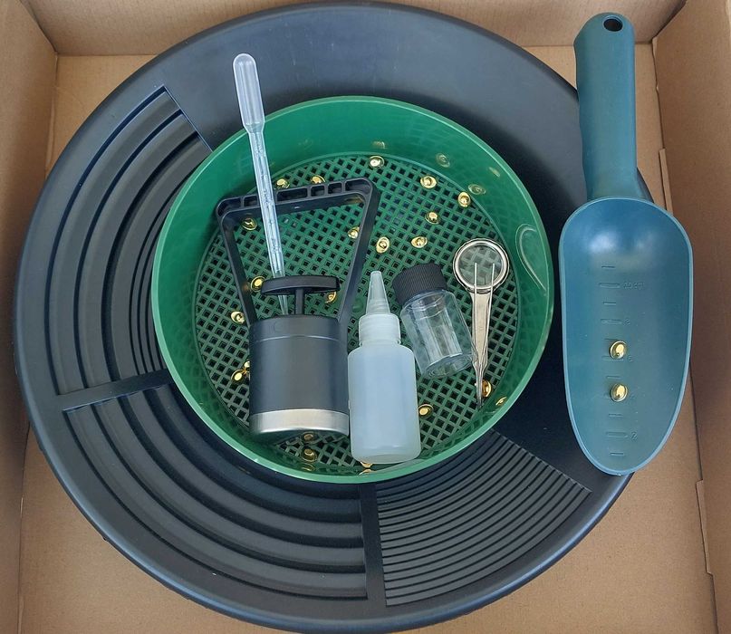 Kомплект за промиване на злато – GOLD PANNING KIT  9 В 1