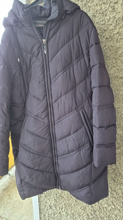 Дамско дълго зимно яке