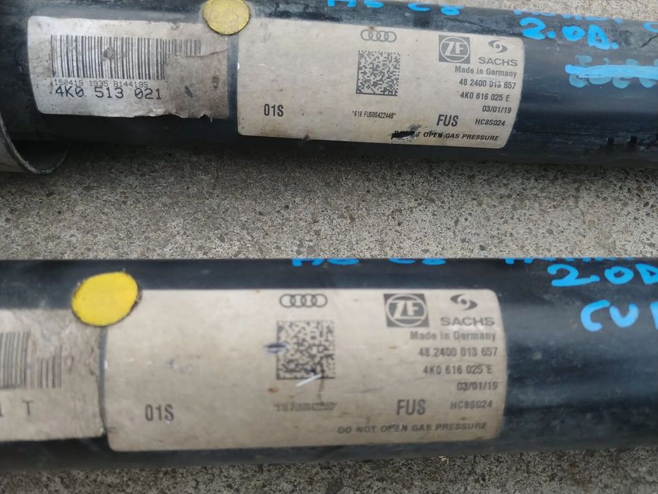 set amortizoare spate cu mufa audi a6 c8 4k avant  2.0 tdi 4k0616025e