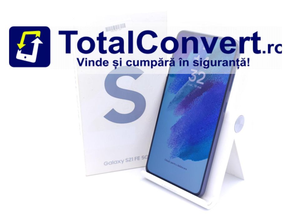 Samsung S21 FE 5G 128GB Graphite 6GB Dual, Garantie 24 luni | #D92781