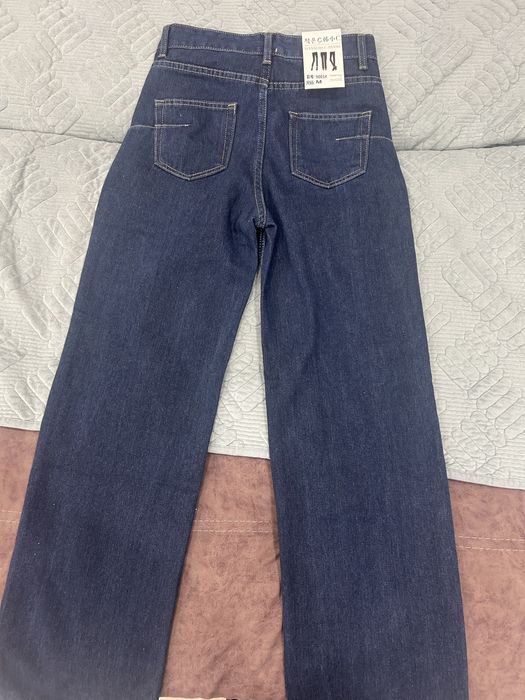 Темно синие джинсы Dior