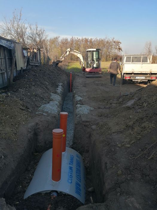 Fose septice ecologice, vând și montez