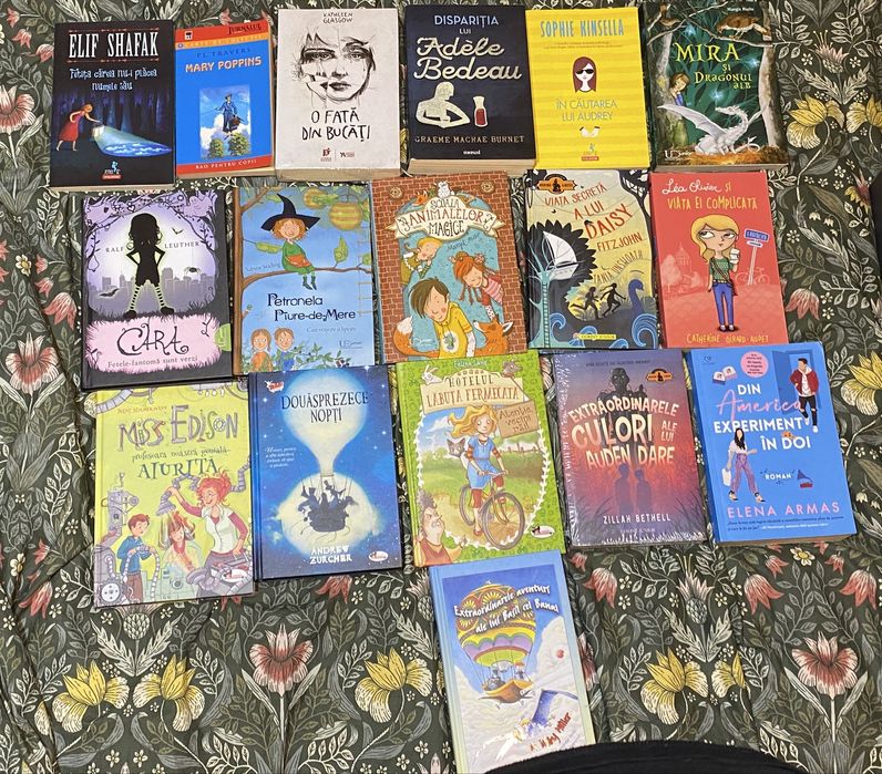 Carti diverse edituri pentru copii/adolescenti