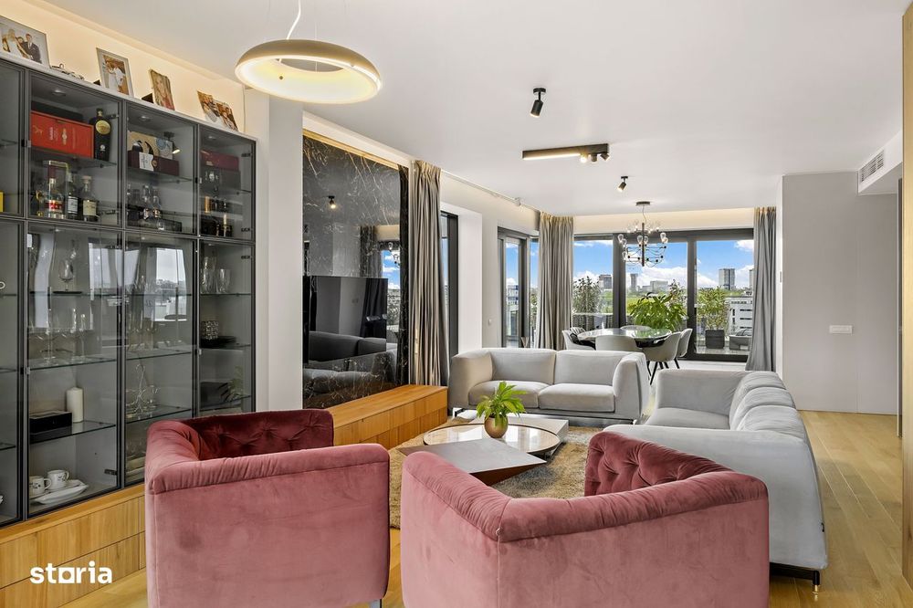 Penthouse Duplex | One Herastrau Plaza | Terase spectaculoase