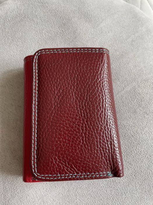 кожен портфейл многоцветен