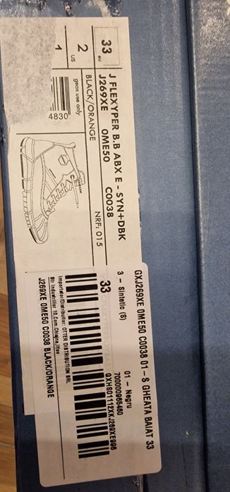 Ghete iarna impermeabile copii mărimea 33 GEOX NOI