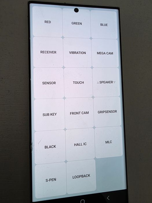 Samsung S23 Ultra 256gb White sticla fisurata