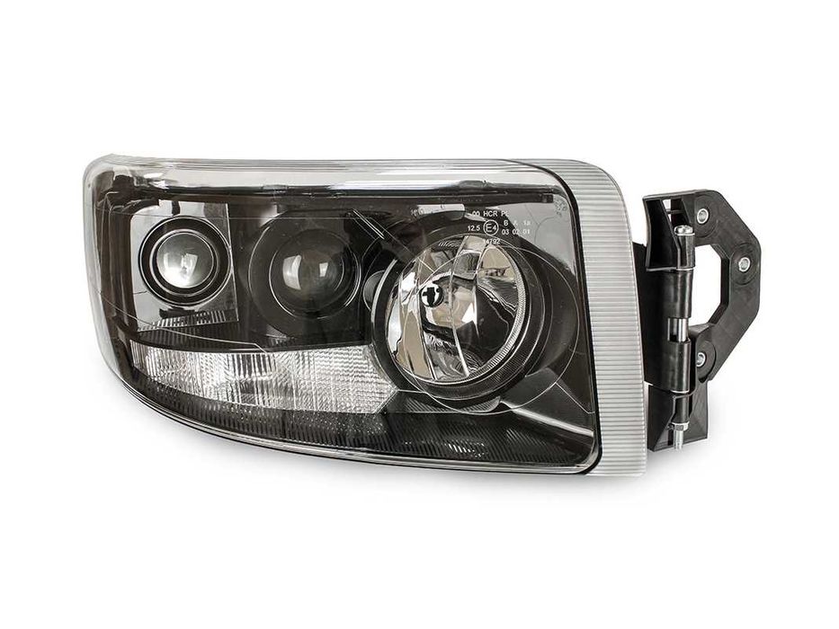 Фарове Фар за Renault Premium II 2007 - 2014 / Рено Премиум черни