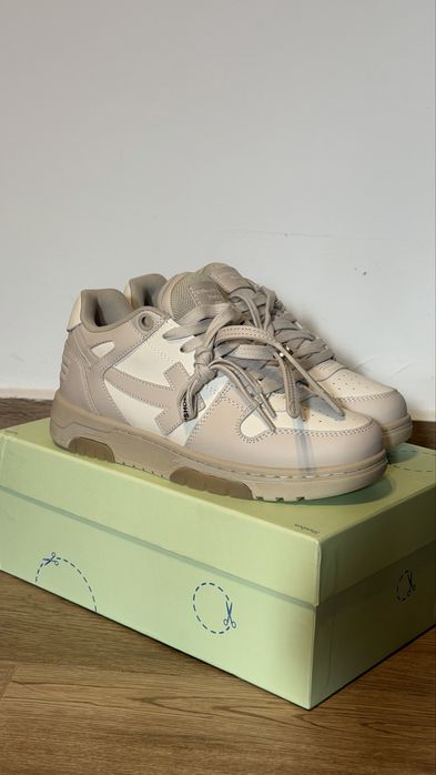 OFF-White Out Of Office White Beige