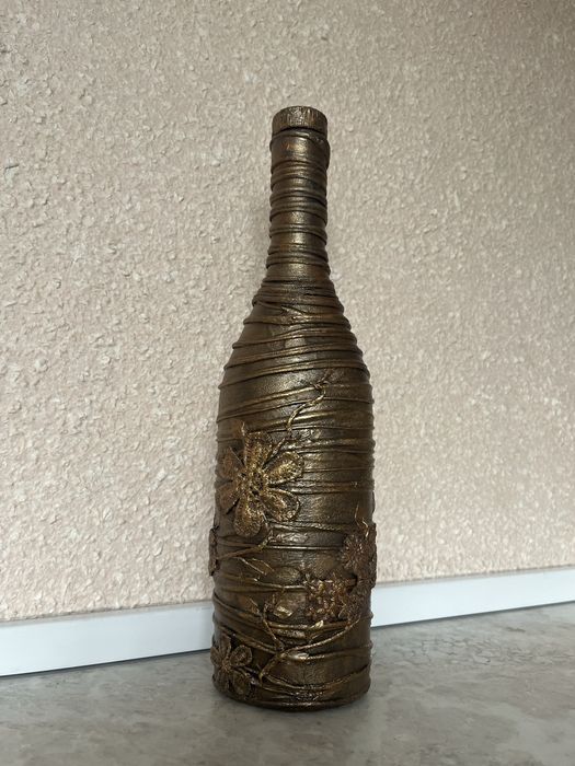 Бутылка ручная работа