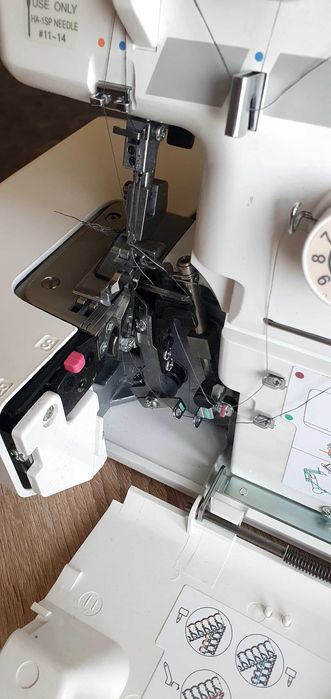 Оверлок Janome 204D в упаковке