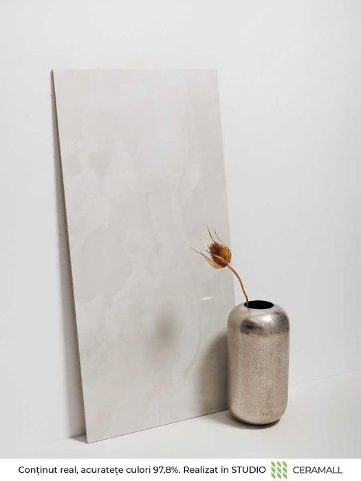 Gresie Corsica White 60x120 Lucioasa