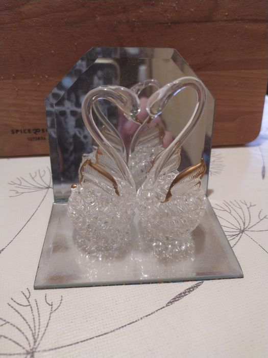 Сувенир--аксесоар кристално за младоженци-свадба произ. Дания