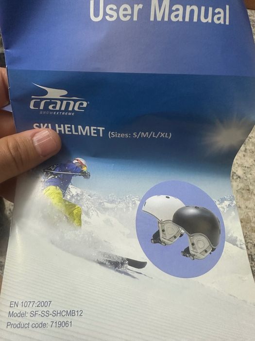 Новый Шлем для сноуборда от Crane