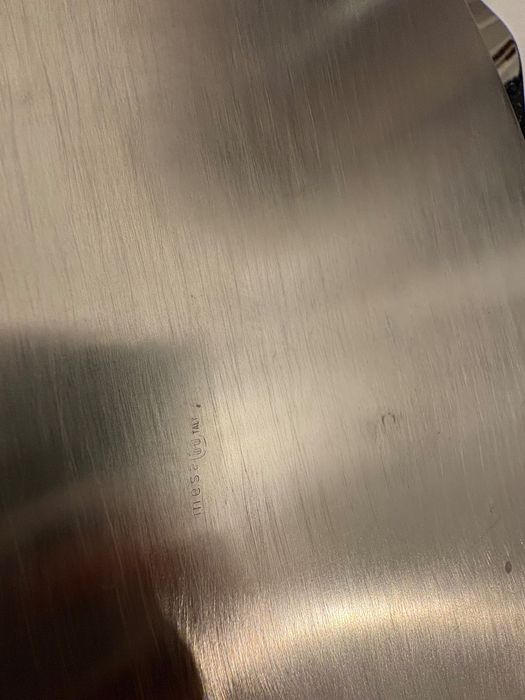 Platou original MESA Italia – tava servire eleganta design din inox