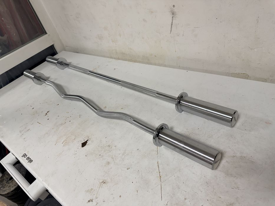 Bari olimpice 50 mm Bara z olimpica sau dreapta 50 mm. 120 cm. 6 kg.