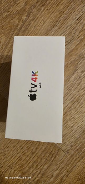 Vand Apple TV 4K SIGILAT Wi‑Fi + Ethernet, 128 GB, Negru/Argintiu