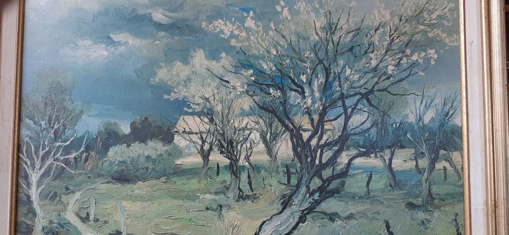 Tablou - Peisaj ulei pe panza - semnat