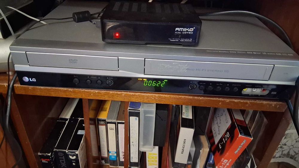 Combo videorecorder DVD player LG